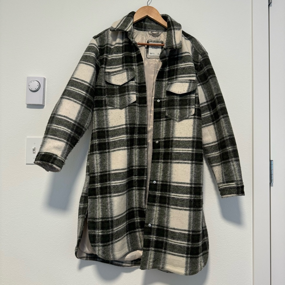 Abercrombie plaid jacket